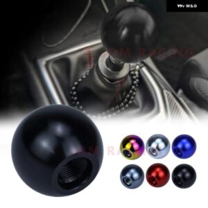 車 カスタム マニュアル 汎用 ステムヘッドアルミ 合金 ラウンドボールギアハンドルヘッドラウンドトロリーボブルヘッド