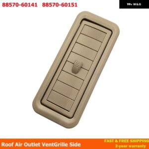 ルーフエア アウトレット ベント グリル サイドレクサスLX570 トヨタ ランドクルーザー 200 プラド 88570-60141 88570-60151 88570-60141-A0