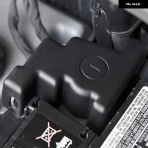 車用マイナス電源バッテリーカバー フォルクスワーゲン VW ティグアン トゥーラン MK2 アトラス テラモント 2016-2019 シュコダ コディアック