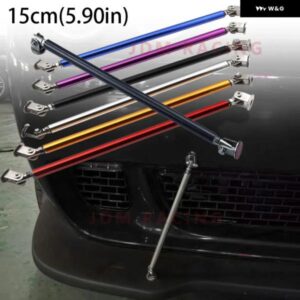 多機能ペースト スタイル スプリッターストラットロッド調整可能15CMフロントスプリッター サポート ロッド バンパー リップスプリッター テール サポート R
