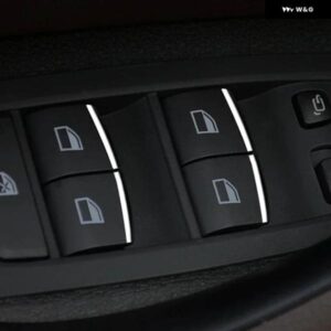車窓用リフティング コントロール ボタン 装飾 ストリップ BMW 1 2 3 4シリーズ X1 X2 X3 F20 F22 F30 F31 F34 F32 F10 F11 F01 F02 F48