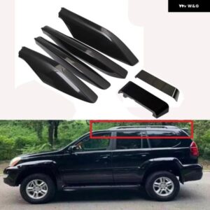 ルーフレールラックエンドキャップ カバー トリム 交換 LEXUS GX470 2003-09 カーアクセサリー
