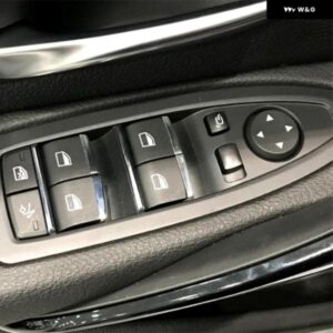 車内ドア ウィンドウ リフトノブ スイッチ トリム ボタン スパンコール BMW 2 3 4 5 7 X2 X3 X4 F20 F30 F34 F01 E84 F48 F25 F26