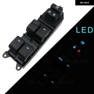 車ウィンドウリフター コントロール スイッチマスターパワー電動 トヨタ RAV4/カムリ/カローラ/ヤリス/ハイランダー/ヴィオス2006-2013