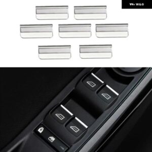 車窓用リフトノブ トリム ウィンドウリフター ボタン ステッカー フォード フォーカス 3 4 MK3 MK4 2012 -2018