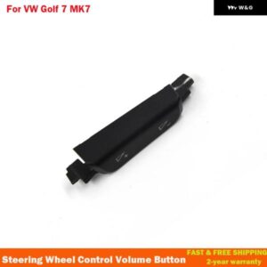 車 ステアリングホイール 多機能 コントロール ボリュームアップダウン 装飾 カバー キースイッチ ボタン VW ゴルフ 7 MK7 VII
