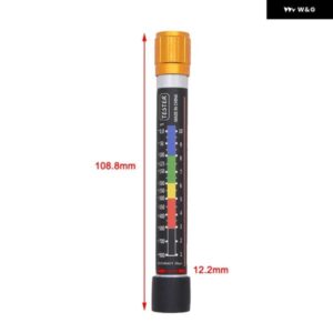 車用塗装テスト厚さ計ゲージ 自動車用塗装 車用塗装 チェックテスト 塗装テスター 磁気チップスケールゲージ付き