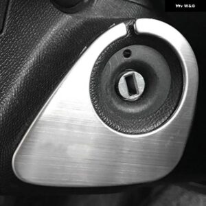 車スタート ボタン リング 装飾 カバー イグニッション スパンコール トリム プジョー 2008 208 308 408 508 3008 ステンレス アクセサリー