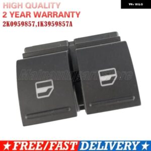 車用電動ウィンドウスイッチ ボタン 運転席側 VW ゴルフ MK5 キャディ 2K EOS パサート B6 ジェッタ 2K0959857 1K3959857A カーアクセサリー