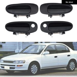車 外装 ドアハンドル フロントリア 左右 トヨタ カローラ1992-1997 69220-12160 69210-12160 69240-12140 69230-12140