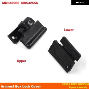 三菱 パジェロ V73 V75 V77 V93 V97 上部/アンダー アームレスト ボックス スイッチロックカバー MR532555 MR532556