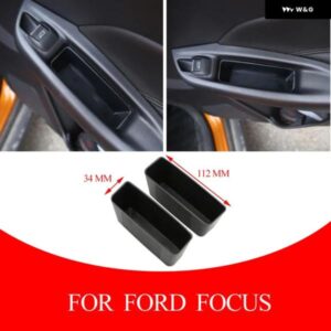 車 ドアハンドル 収納 ボックス 収納 コンテナ フォード フォーカス 3 4 MK3 MK4 2012 - 2017カーアクセサリー インテリア