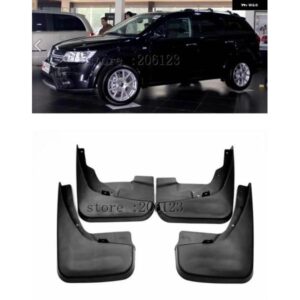 モールドカーマッド フラップセット ダッジ ジャーニー フィアット フリーモント マッド フラップ スプラッシュガード マッド 2011-16