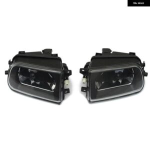 フロントドライビング バンパー フォグライト ランプ 2個 BMW E39 528I 540I Z3 1997-2000 ブラック