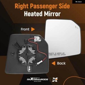 フォード F150 助手席側 ミラー ガラス 2015-21 FL3Z-17K707-D 対応