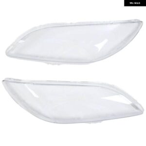 1組 車用 左右フロント ヘッドライト カバー 防水 クリア ヘッドライト レンズ シェルカバー マツダ 3 2006-2012