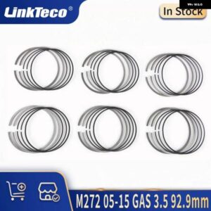 STD 6個 エンジン パーツ ピストンリング キット M272 05-15 GAS 3.5 L メルセデス ベンツ C350 CLC350 CLK350 CLS350 E350 E300 GLK300 S350