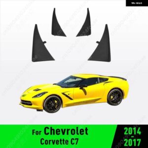 シボレー コルベット C7 2014-16 フェンダー マッドガード ガード スプラッシュ カーアクセサリー