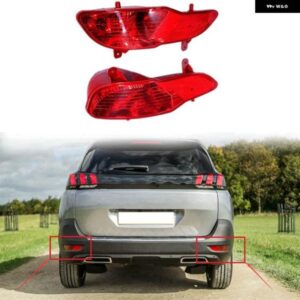 自動車用リア バンパー リフレクター ライト リア バンパー フォグランプ プジョー 5008 MK2 2016+ 9811982980 9811981980