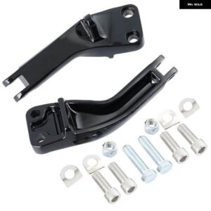 パッセンジャー フットペグ マウント ブラケット は ハーレー ダイナ ローライダー FXDFに適合