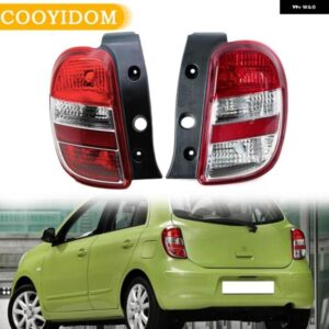 リア バンパー テールランプ 日産 マイクラIV 2010年3月2011年2012年2013年2014年2015年 リア テールライト アセンブリ ブレーキシグナルランプ