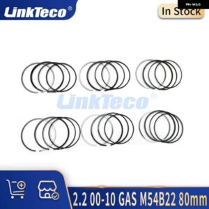 6PCS STD 自動車 エンジン 部品 ピストンリングセット キット 2.2L 00-10 GAS BMW 320I 520I Z3 Z4 M54B22 226S1 M54 2.2L 11257516838に適合