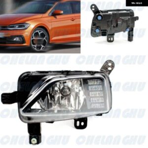 VW ポロ 2018 カーアクセサリー 左側フロント バンパー フォグランプ 電球 付き 2G0941661