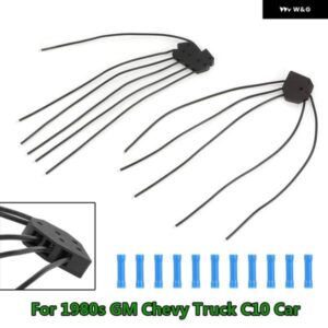 左右パワーウィンドウワイヤーピグテールコネクタ 1980年代 GM シボレー トラック C10 車用