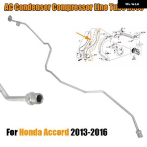 ACコンデンサーコンプレッサー チューブ ラインホース 左ハンドル / 右ハンドル 車 ホンダ アコード 2013-2016 #80341-T2F-A01