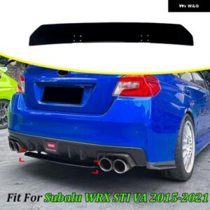 リア ディフューザー リップ スバル WRX STI VA 2015-2021 2016 - 20 トランク バンパー スポイラー 自動車 外装 部品