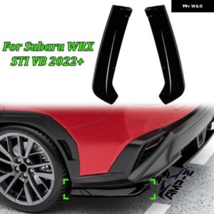車用リア バンパー リップ ディフューザー スポイラー スプリッター プロテクター スバル WRX STI VB 2022+ 車用 ステッカー 外装 自動車アクセサリー