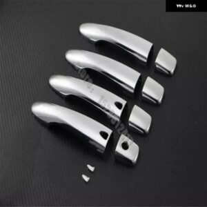 日産 QASHQAI J11 2016 - 21 カーアクセサリー ABS クローム ドアハンドル カバー トリム 8個