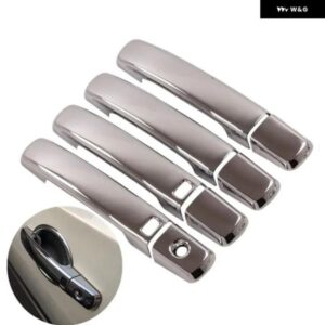 日産 キャシュカイ J10 2007 - 13 クローム カー ドアハンドル カバー ステッカー カー スタイリング アクセサリー