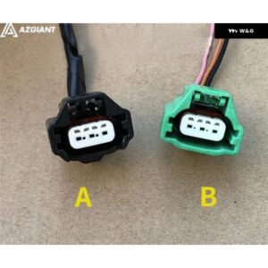 日産 03-11 ティアナ 2.3 2.5 3.5 クランクシャフト 偏心シャフトセンサー カムシャフト センサープラグ アダプター ケーブル