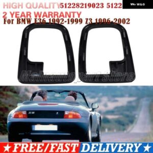 内装 ドアハンドル 装飾 トリム BMW E36 1992-1999 Z3 1996-2002 51228219023 51228219024