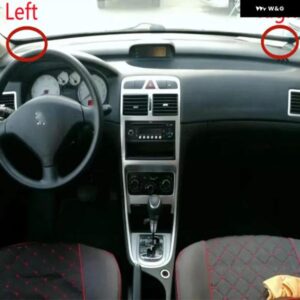 適合車種： プジョー 308 408 307 ドア内装 トリム パネル カバー インストルメント パネル ホーンカバー ツイーターカバー ホーンネットカバー 821796