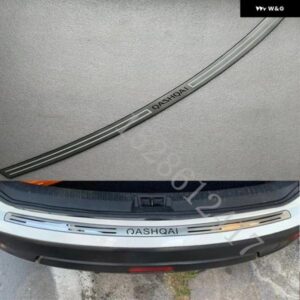 日産 キャシュカイ J10 J11 2008-2016-2019 カーアクセサリー ドアカバー 外側ドアシルプレートとリア バンパー プロテクター シル