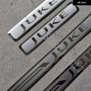 日産 ジューク F15 F16 2010 2012 2013-2024 カー スタイリング ステンレス スカッフプレート ドアシルカバー 装飾