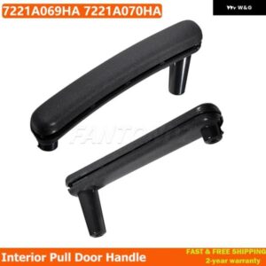 内側右左サイドドア 内側オープンプルハンドル 三菱 エクリプス 2006 - 12 7221A069HA 7221A070HA