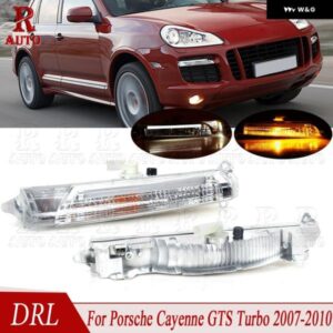 7L5941181E 7L5941182E デイタイム ランニングライト フロント バンパー LED フォグランプ ポルシェ カイエン GTS ターボ 2007-2010