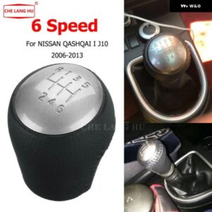 日産 キャシュカイ J10 2006 - 13 車 6速 MT ギア シフト ノブ マニュアル ギア シフト シフター レバー