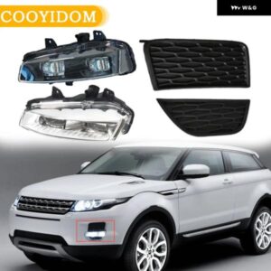 LED ヘッドライト ランドローバー レンジローバー イヴォーク 2011 2012 2013-2015 フォグランプ デイタイム ランニングライト フォグランプ カバー グリル