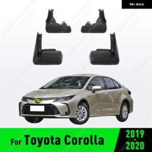 フェンダー トヨタ カローラ E210 サルーン/セダン 2019 2020 マッドガード マッド フラップ ガード スプラッシュ フラップ マッドガード カーアクセサリー
