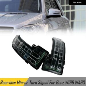 メルセデス ベンツ G M R クラス W463 W166 W251 X164 X166 GL GLS 2015-2019 車用LEDバックミラー ウィンカーライト カーランプ