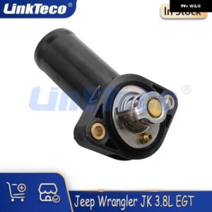 エンジン パーツ クーラント サーモスタット ハウジング 3.8L V6 ガス OHV ジープ ラングラー III JK 3.8L EGT 2007-2017 OEM 4666149AA