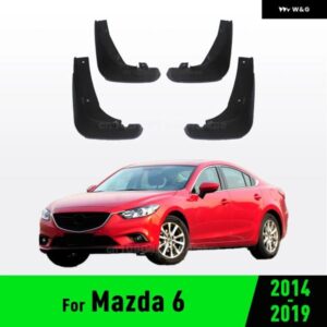 マツダ 6 2014-2019 2015 - 18 フェンダー マッド フラップ スプラッシュガード マッドガード マッド フラップ カーアクセサリー