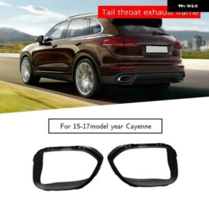 ポルシェ カイエン 958.2 2015-2017 用 テールスロート排気 フレーム