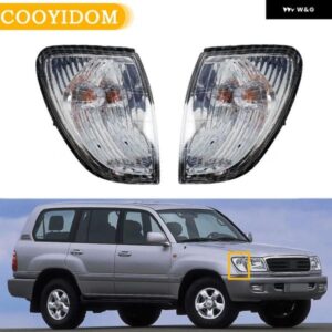 車用フロント ウィンカーライト トヨタ ランドクルーザー FJ100 1998 - 02 LC100 コーナーランプ 81521-60360 81511-60490