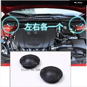 2PCS ABSアクセサリー 装飾 ショック アブソーバー カバー マツダ CX-5 CX-4 マツダ 3アクセラアテンザ