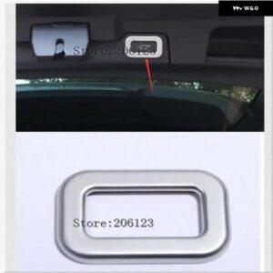 クロームカー電動テールドア フレーム トリム ランドローバー ディスカバリー5 2017 レンジローバー イヴォークヴォーグスポーツヴェラールカー